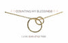 Be the good. Blessings necklace