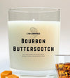 Bourbon butterscotch candle